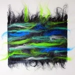 zijdevezel tekening