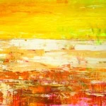 sunny sunny light..! , 180 x160 , acryl op linnen , 2014