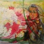 Transformatie  
50 cm x 50 cm  
 Acrylverf op doek